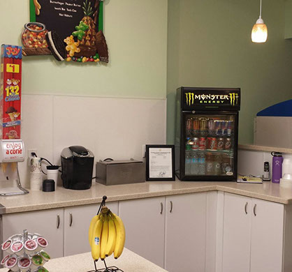 closeup of cookie ice cream